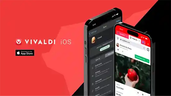  Introducing Vivaldi on iOS poster