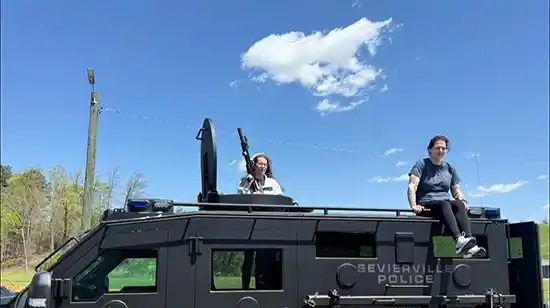 seviervillePolice_camp 
