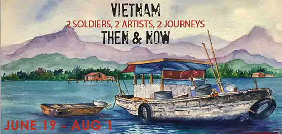 Vietnam Art Exhibition poster